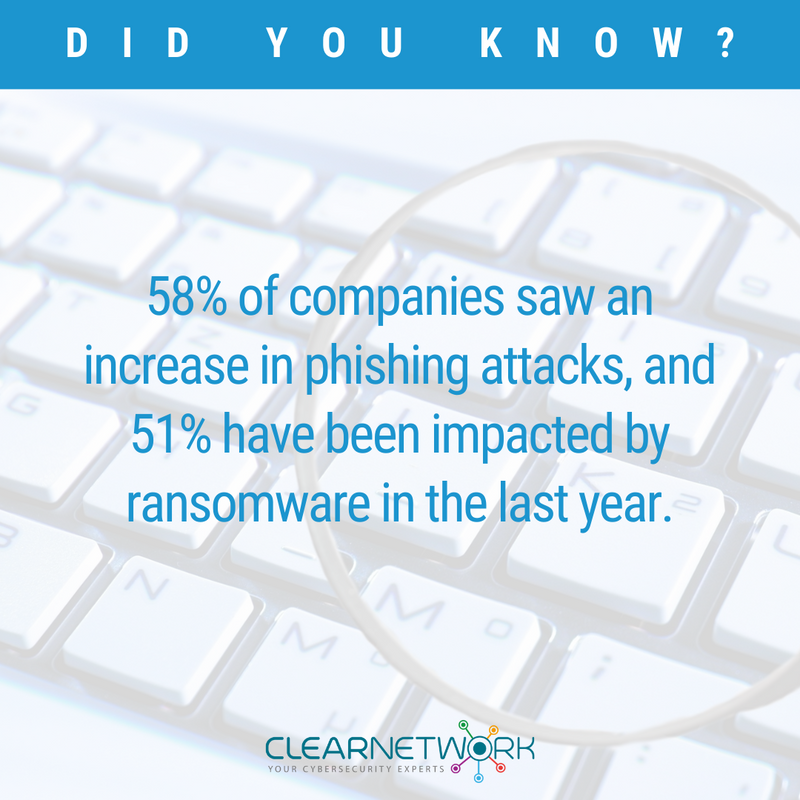 Clearnetworkcom's tweet photo. 🎯 There are many other startling statistics found in Mimecast’s report on the State of Email Security.
#ClearNetwork #Cybersecurity #DataBreach #CybersecurityPlan #CybersecurityResponse #Cyberattack #SmallBusinesses #EmailAttacks https://t.co/SxZeD81m2Q