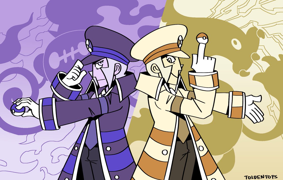 [pokemon legends arceus spoilers]
hi this visual sat around in my brain and wouldn't leave until I drew it

shippers dni. cant believe I even have to say it
#PokemonLegendsArceus #submas 