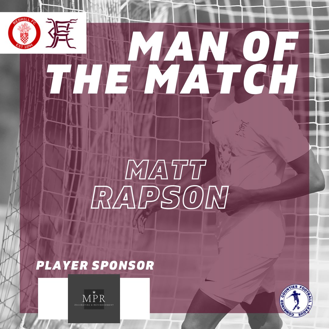 🤩 | MAN OF THE MATCH!

A goal &amp; assist for RB turned CM then back to RB <a href="/RapsonMatt/">Matt</a> today gets him MOM 👏

Well done, Matt 👊

#HTFC #HTFCFamily