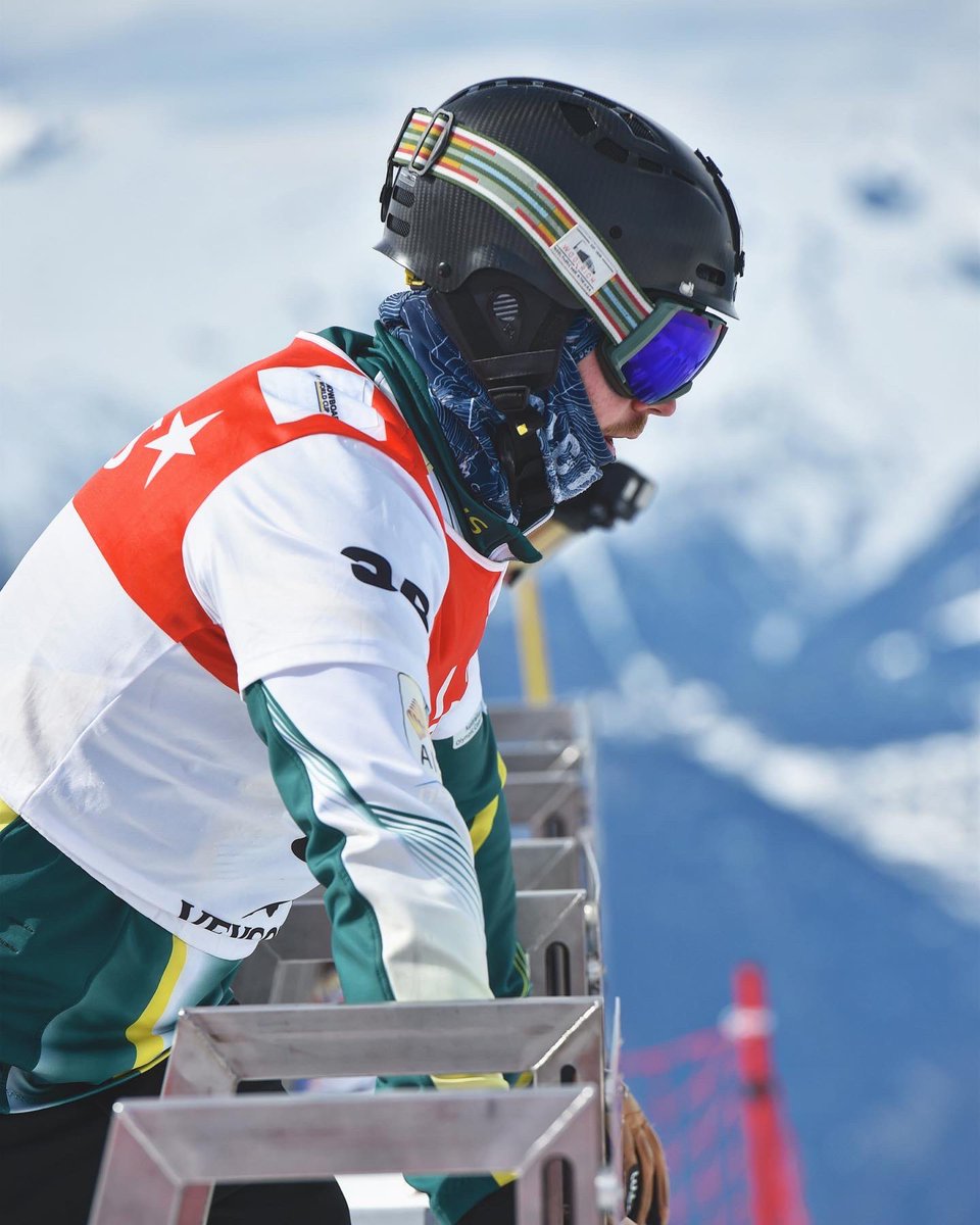 AdamDicksonSBX's tweet photo. World Cup Finals are on for tomorrow! Two good days of training, super spring conditions felt just like home. 
.
PIC @OWI_AUS 
.
#sbx #snowboardcross #worldcup #finals #racing #snowboarding #snow https://t.co/8jEmSEtlsN