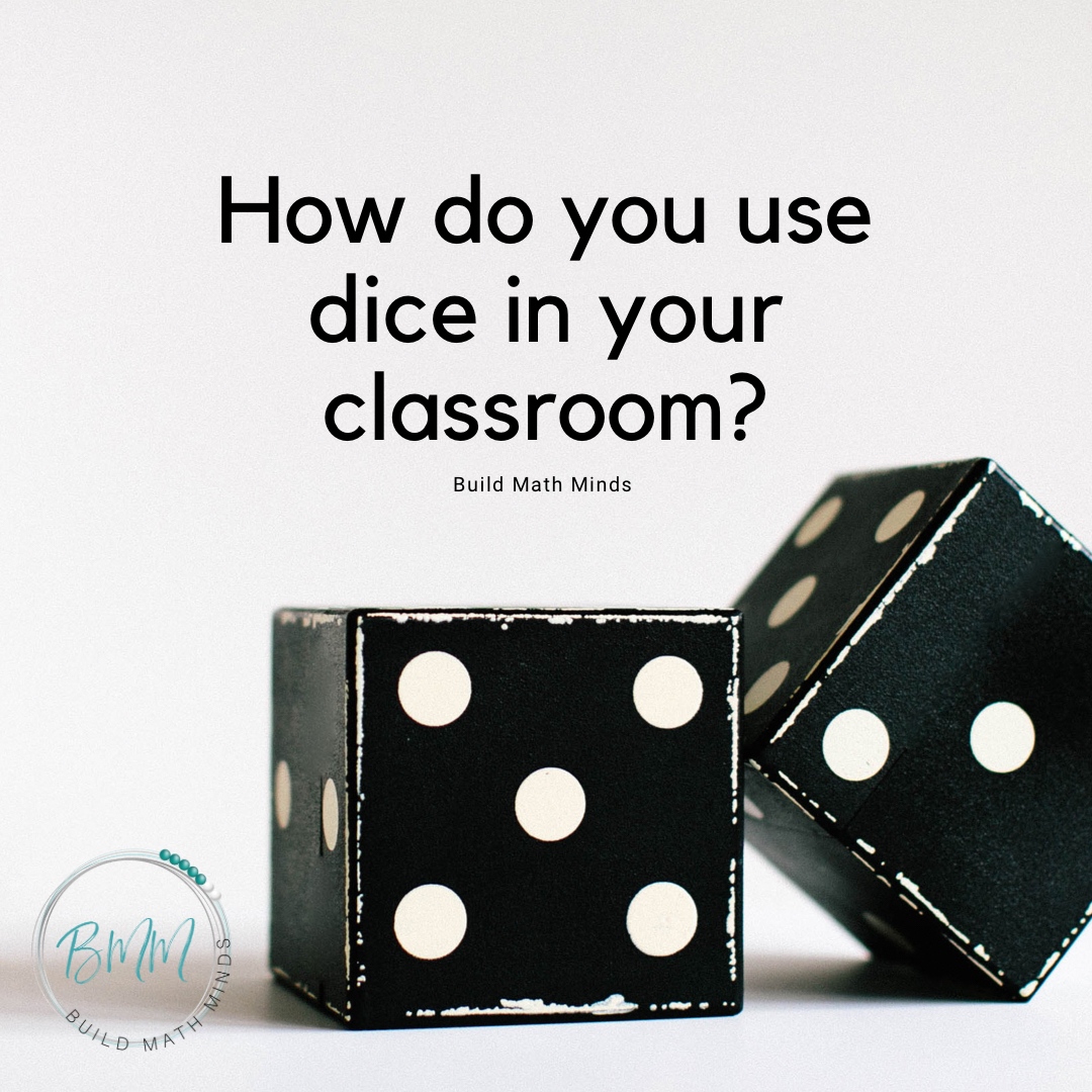 Utilizing dice in the classroom can be an effective method for engaging students in learning and practicing math concepts.

Tell me in the comments below, how do you use dice in your classroom?

#mathdice #diceintheclassroom #mathteachers #elementaryclassrooms #elementarymath