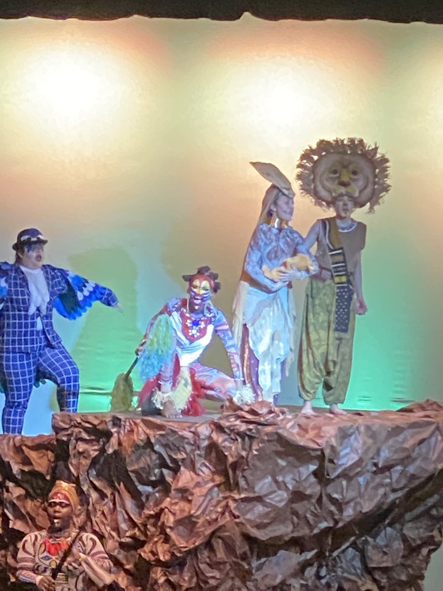 NorthwestJags's tweet photo. So #JagProud of the amazingly talented students in @nwhsdrama’s The Lion King! You’ve got to make it out to see for yourself! #6moreshows https://t.co/FKB1sl92rQ