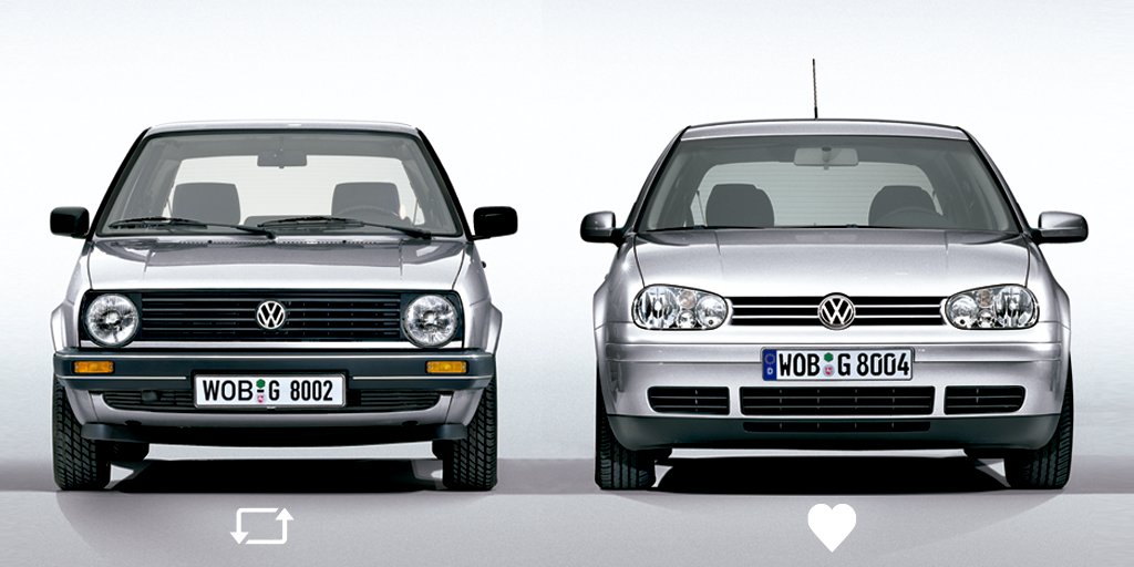 Algunas cosas nunca cambian, como la emoción de entrar a un #VWGolf clásico. ¿Cuál va más contigo 😎?