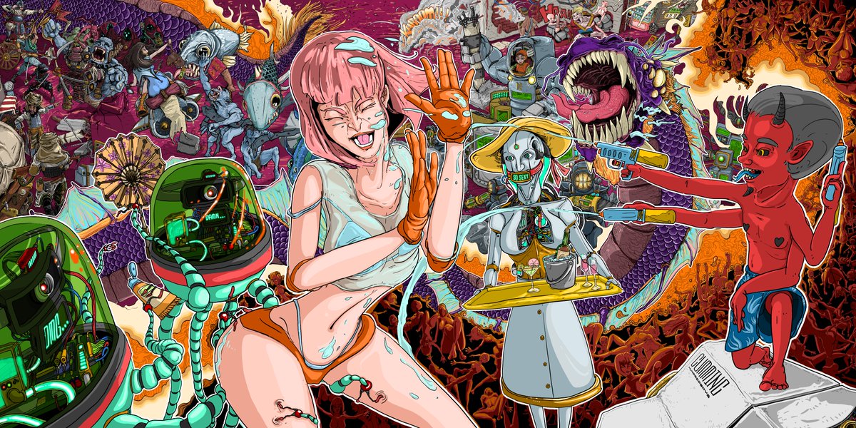 💦CUMMING💦
"Desire is unlimited"
♥️♥️PLS FOLLOW♥️♥️
foundation.app/@hundredboys/i…

#NFTCommumity #NFTCollection #NFTdrop #nftcollector #NFTartist #nftartgallery #NFTshill