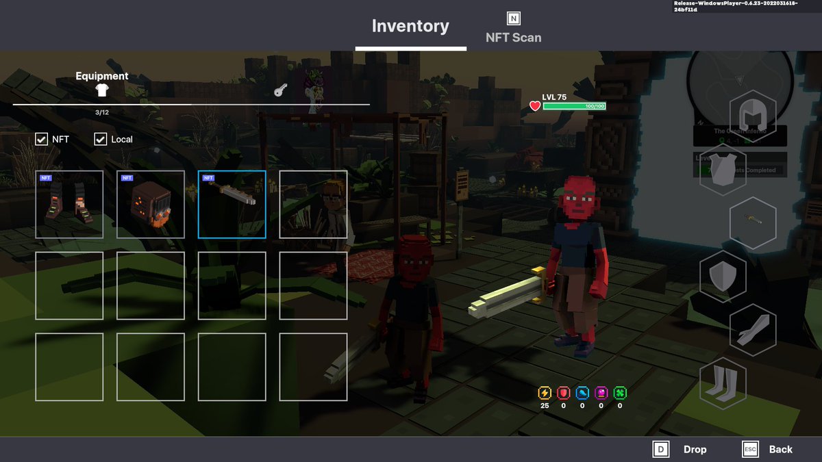 AsenokFail2's tweet photo. @TheSandboxGame I just participated in the daily #SandboxAlphaS2Contest for a chance to earn up to 1,000 $SAND! Starting March 19 - Gather the equipment. Check out my screenshot below!
👇 #SandboxAlphaS2 https://t.co/KKGZcQ4gJ8