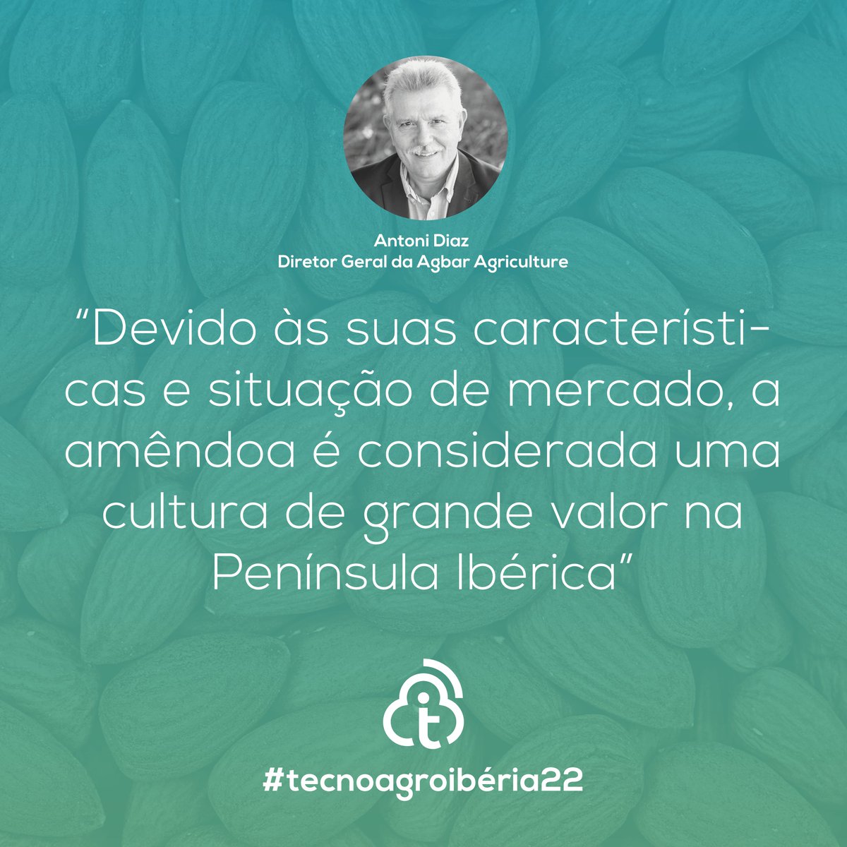 CONSULAI's tweet photo. ⚡️ As part of #tecnoagroiberia22, #CONSULAI decided to talk to the organizers: Agbar, CompoExpert Spain and NaanDanJain Ibérica, to learn more about the event and almond growing
👉 You can read the interview in full, here: https://t.co/nzDs5m0IeC https://t.co/NiJ4WVmosN