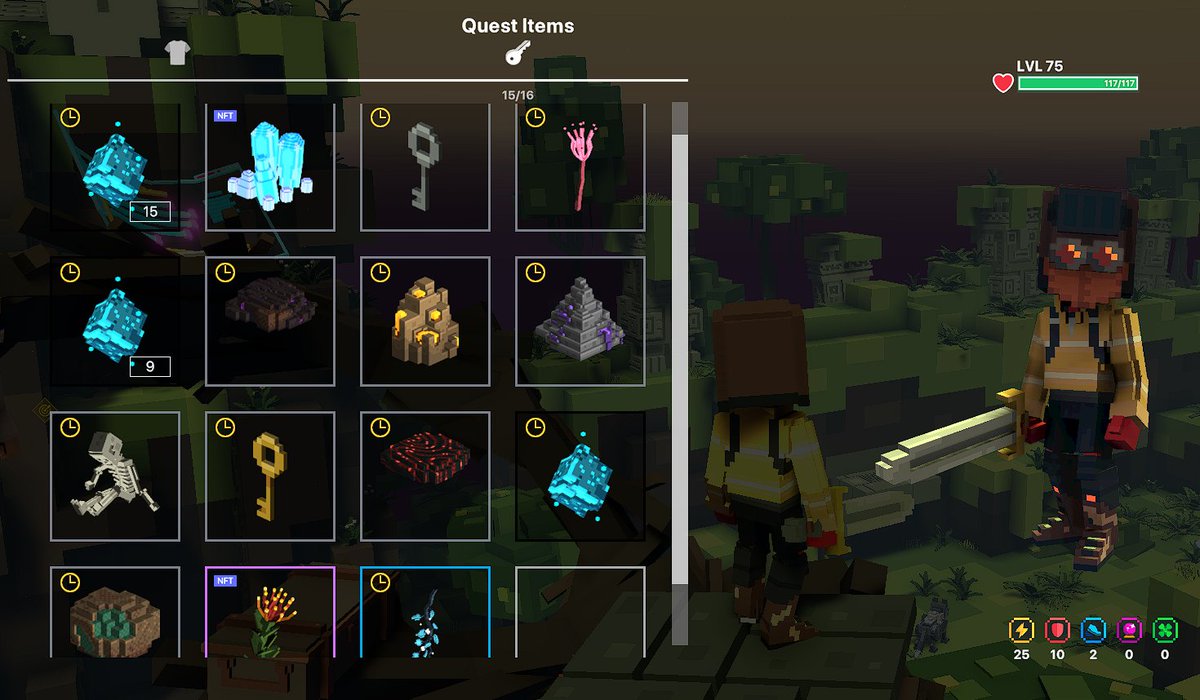 MGLMAN4's tweet photo. @TheSandboxGame I just participated in the daily #SandboxAlphaS2Contest for a chance to earn up to 1,000 $SAND! Starting March 19 - Gather the equipment. Check out my screenshot below!
👇 #SandboxAlphaS2 QUEST ITEMS https://t.co/24wfY1D3aR