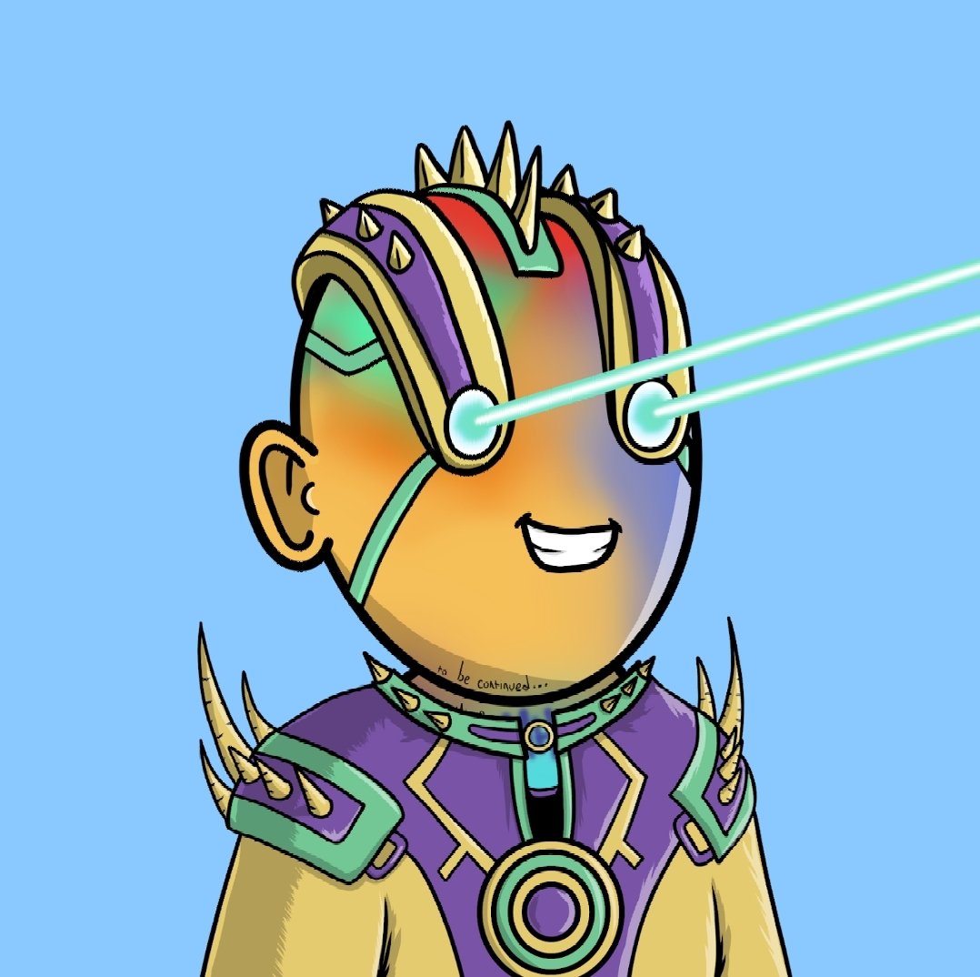 Carson_Camp_'s tweet photo. @MoonlingsNFT I got one with the none face only 4 have it https://t.co/qA8rTYR6UP