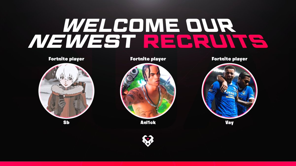 Give a warm welcome to our 3 new recruits! 
@anl1cks
@sblebg
@biasvay