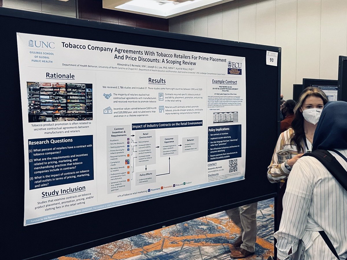 AllieReimold's tweet photo. A huge thank you to @KurtRibisl for encouraging me to attend #SRNT2022. It was wonderful sharing my work and getting to meet and learn from so many incredible researchers. https://t.co/nVkb8iq8QO