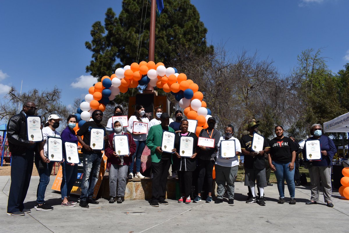 Celebrating health, social connections, and community resources at “Vaccinate Watts: Power of Wellness” at Ted Watkins Park. <a href="/ChildrensInstLA/">Children's Institute</a> <a href="/CANsTeamCii/">Children's Institute Community Ambassadors</a> @SouthLACafe <a href="/yougood_la/">You Good LA</a> <a href="/sistersofwatts/">sisters of watts</a> <a href="/yourMLKCH/">MLK Community Healthcare</a>