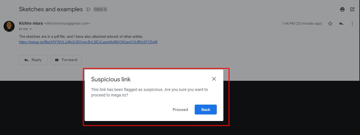 qilin_artz's tweet photo. Hey guys, just FYI @mayurmahla741 <- this is a scam account, do not trust any commission request from this person or similar. Recently scams are surely very patient🙄They can have a chat with you for a couple of hours to send you a malicious link. 

#ArtCommission #artcommunity https://t.co/YMzAtawH0r