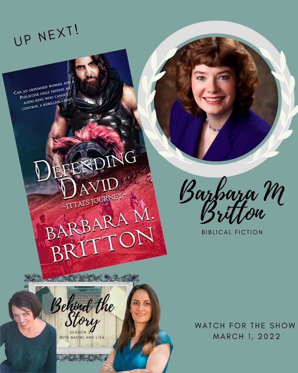 BarbaraMBritton's tweet photo. My Behind The Story interview with authors @NaomiCraigAz and #LisaRenee. We're talking about publishing and writing.
#authorinterview #writingcommunity #christianauthors #acfwcommunity #booknerd #writingtips https://t.co/a7YhQSAda1 https://t.co/AM6g56MqKM