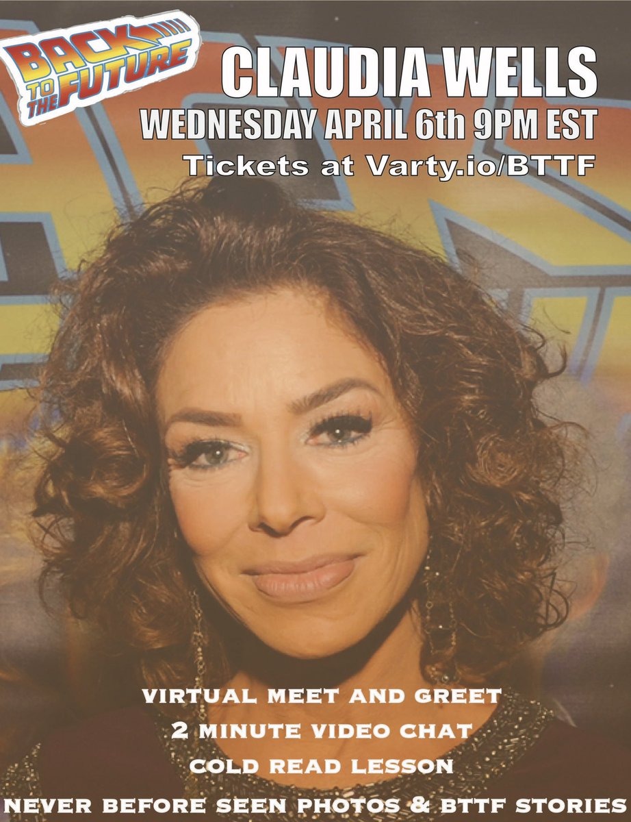 joinvarty's tweet photo. Come meet Claudia in a virtual back to the future room—video chat with her!! https://t.co/E3saDtxUcf https://t.co/kNDQ0ZLPrX