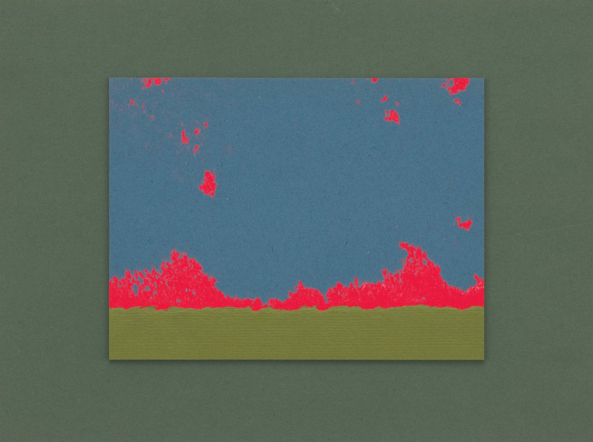 "#JordanBelson: Landscapes" features a series of collages made between 1970 and 1973, inspired in part by the 1000-year-old Japanese art of chigiri-e, which uses torn paper to create images of landscapes and flowers. 

Now on view in New York and online: bit.ly/3KBJhh7