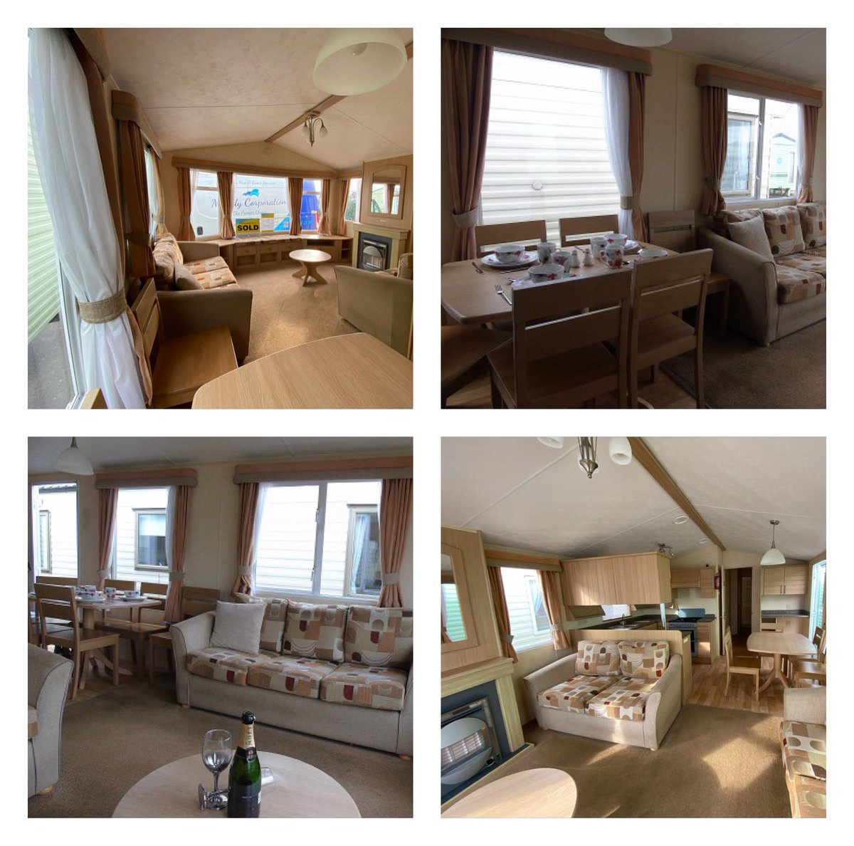 MelodyCorp's tweet photo. This little beauty is 3 beds and sleeps 6, ingoldmels skegness. Free WiFi and smart tvs In lounge and main bedroom https://t.co/vVUFKyyjhb