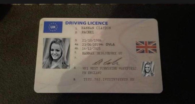 Hahahahahahahhahahahaha so one of my fakes is using this hilarious fake driving license to pretend to