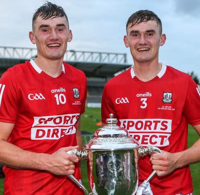 BrideRoversGAA's tweet photo. Best of luck to Brian Roche who makes his first Senior start, with twin brother Eoin as a substitute in tomorrow's NHL v Wexford. Throw-in is at 1.45pm. Well done lads 🇮🇪 @OfficialCorkGAA https://t.co/ayI2lZa626