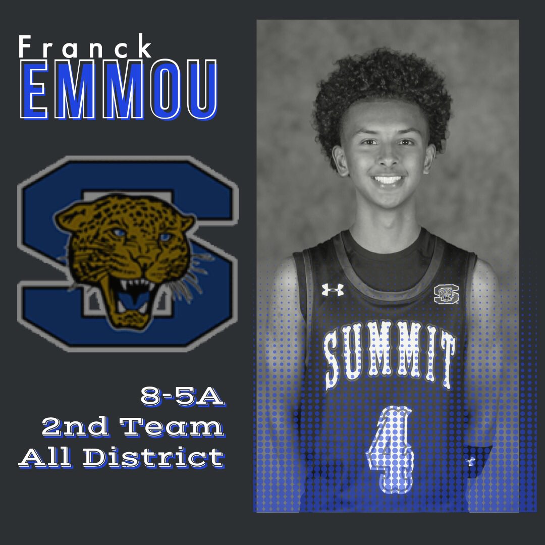 Congratulations to @franckantoine8 on being named 8-5A 2nd Team All-District.