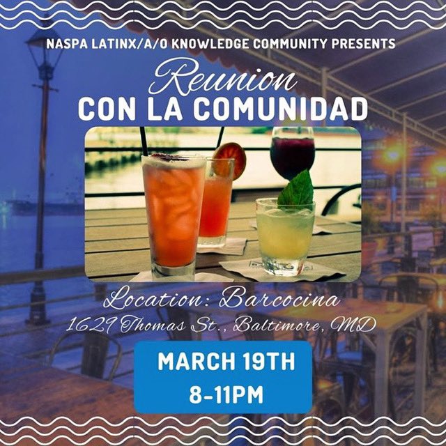 tweetinglavoz's tweet photo. ¡Atención! Due to unforeseen circumstances, we have decided to transform the “Salsa Night” event this evening to a “Reunion con la Comunidad” event 🫂🍻🥂Thank you four your support & see you at Barcocina to create memories! #update #eventchange #naspaLKC #NASPA22 #reunion https://t.co/FkuUJ8kSWW