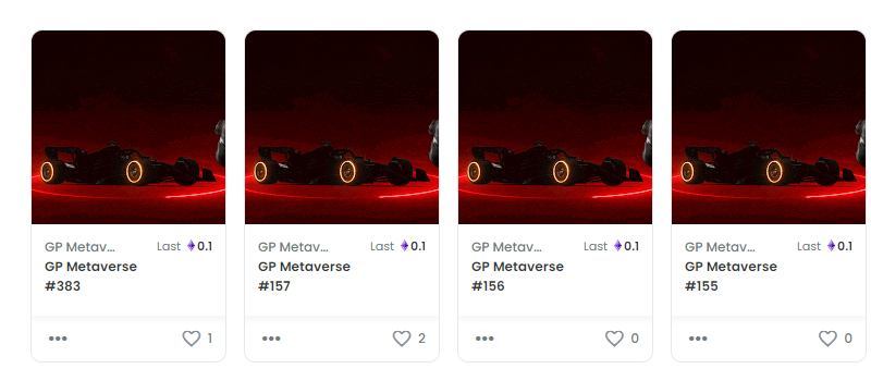 Just minted my 4 F1 From <a href="/GPmetaverse/">GP Metaverse</a> wait for party in monaco !!!!!
