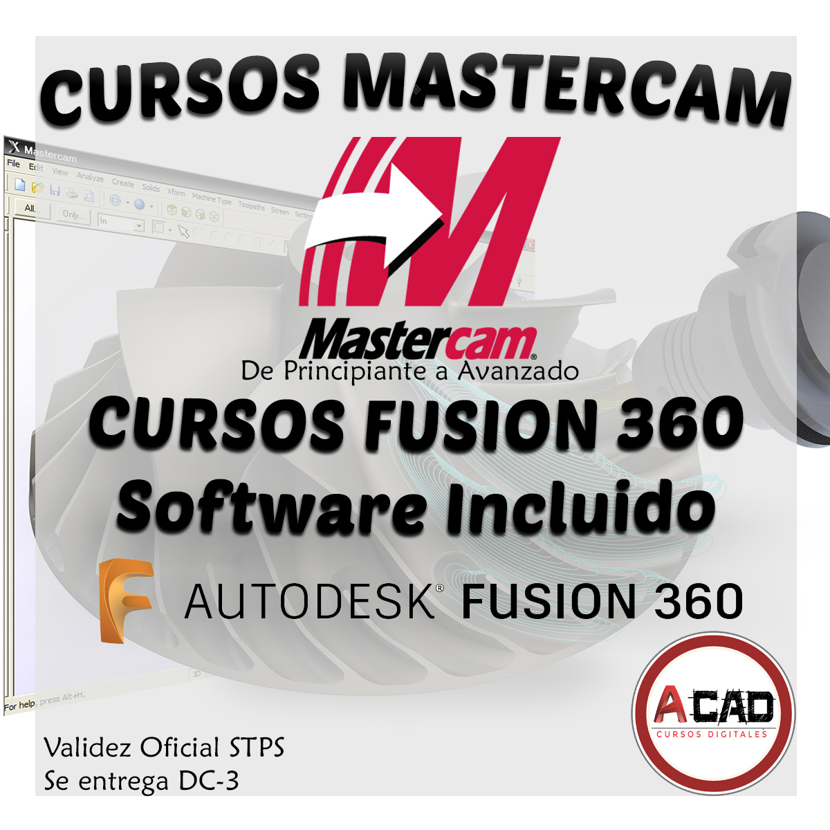 acadvalles's tweet photo. ⌨💻Cursos Mastercam - Fusion 360💻⚙
#acadvalles
#cnc
#maquinados
#mastercam
#fusion360 https://t.co/blqhjyeHp2
