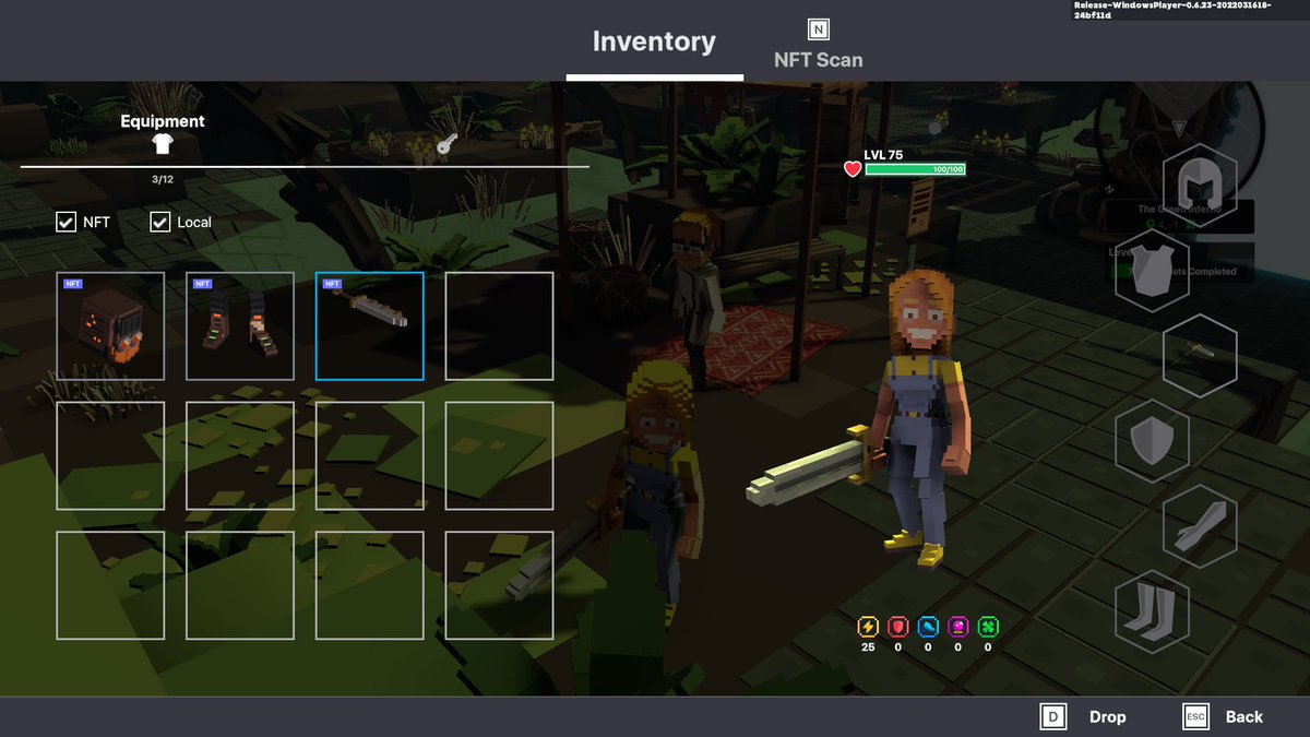 Korner3F's tweet photo. @TheSandboxGame I just participated in the daily #SandboxAlphaS2Contest for a chance to earn up to 1,000 $SAND! Starting March 19 - Gather the equipment. Check out my screenshot below!
👇 #SandboxAlphaS2 https://t.co/EvQ69lQC05