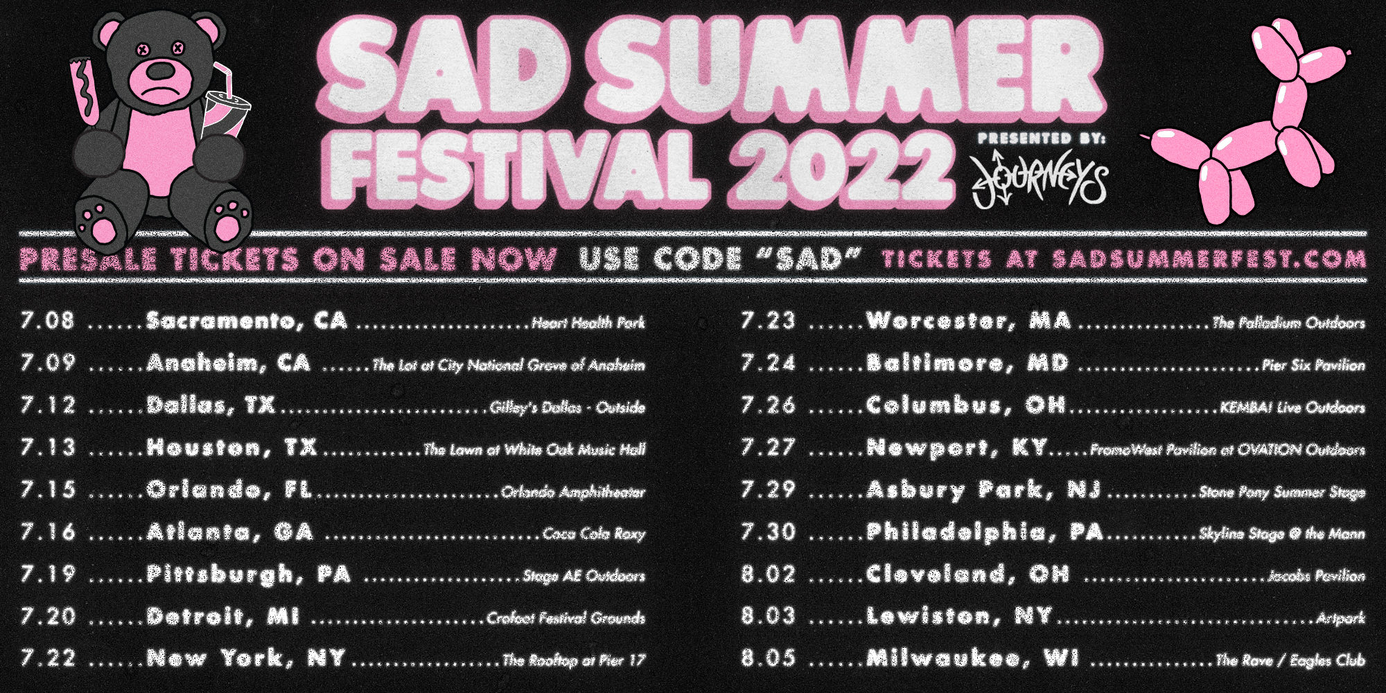 Sad Summer Fest 2022 atelieryuwa.ciao.jp