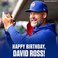 Happy Birthday to the manager David Ross. 
