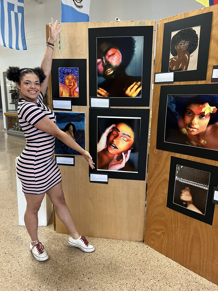 Check out the IB Art show today!  4-6pm in the MHS lobby