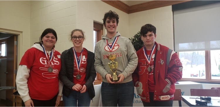 Congrats to our Quiz Bowl team who took 2nd today!