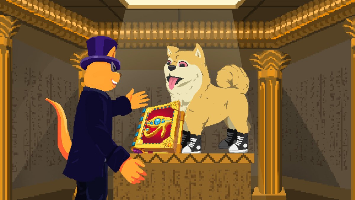 And just like that, 8-Bit Roo has found the last NFT at Book of Fallen! 🥳🐶

Less than 12 hours remain of Roo's $200,000 Adventure into the Metaverse! 👾

Meet Bored Ape Kennel Club #8932 and the rest of the dogs we're giving away! 👇

opensea.io/roobetcom