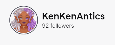 KenKenAntics's tweet photo. Why am i getting more nervous the closer i get to my 100 goal? 😳Thank you everyone for the recent follows! I will stream more antics tonight!🥰#vtuber #envtuber #TwitchAffilate https://t.co/5qthm2O4F2