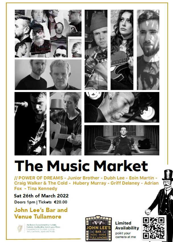 Offaly Tourism (@visitoffaly) on Twitter photo Great to see so much top entertainment back in Offaly after our long hiatus! 🎶🎶
<a href="/JoeleesB/">Joe Lees Bar Tullamore</a> are hosting The Music Market on March 26th! Fantastic line-up ... but you need a ticket! Find info at leesbar.ie/events/the-mus…
#VisitOffaly #irelandshiddenheartlands <a href="/Failte_Ireland/">Fáilte Ireland</a> Great to see so much top entertainment back in Offaly after our long hiatus! 🎶🎶
<a href="/JoeleesB/">Joe Lees Bar Tullamore</a> are hosting The Music Market on March 26th! Fantastic line-up ... but you need a ticket! Find info at leesbar.ie/events/the-mus…
#VisitOffaly #irelandshiddenheartlands <a href="/Failte_Ireland/">Fáilte Ireland</a>