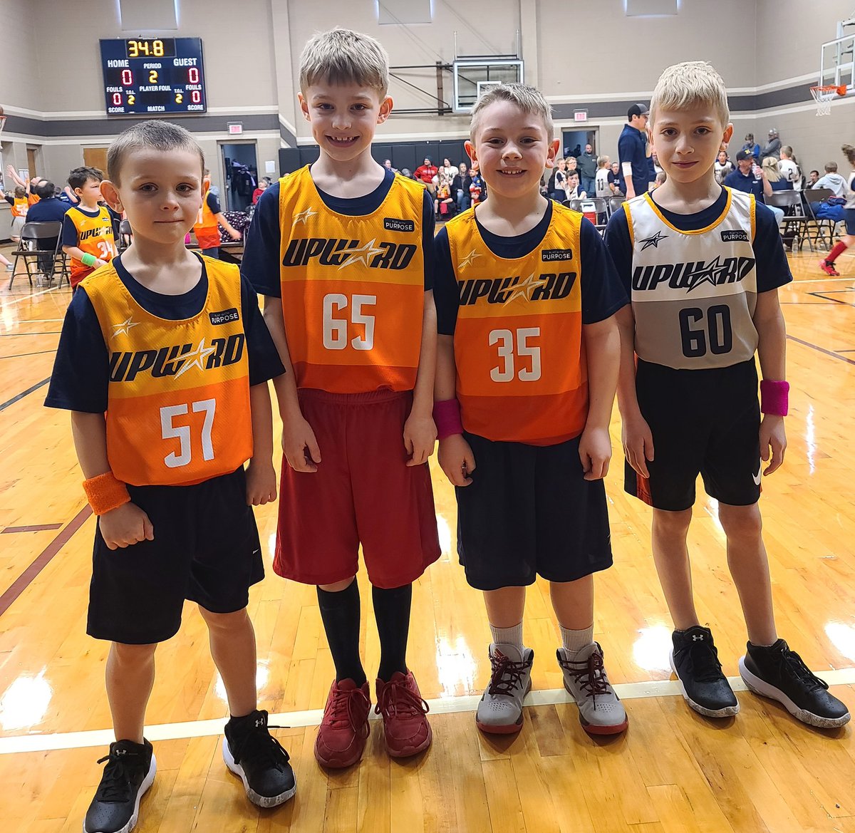 JodiBeals's tweet photo. Evan played his last Upward Basketball game of the year today.  We are thankful for this program, the coaches that put in the time, and the fans who cheered for him! 🏀💗🏀 #bringonbaseball https://t.co/BpJnBUJ7Wl