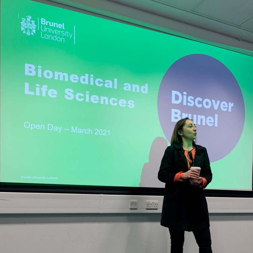 Brunel Biosciences Mini Open Day. Delighted to welcome students and parents today and tell them all about our fantastic BSc Biomedical Sciences and Life Sciences programmes!