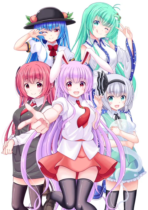 #絵柄が好みっていう人にフォローされたい
#東方Project 
#魂魄妖夢 
#鈴仙・優曇華院・イナバ
今日は新潟例大祭です
参加される方、体調に気を付けてください
私は過去も同人作品でお茶を濁します 