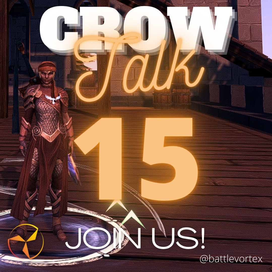BattleVortex's tweet photo. Crow Talk 15 - Executive Producer Update for March 2022 and more fun Crowtacular stuff!  https://t.co/Jn5w4bQPYA @Crowfallpod @CrowfallGame @CF_Pantheon #crowsofafeather https://t.co/HHB1KCPXWw
