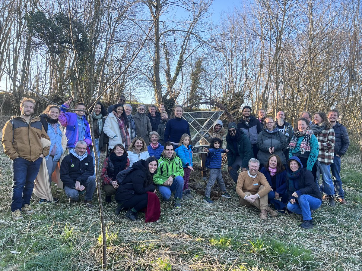 ShanthuruP's tweet photo. The joy of being part of the #regenerative #cultures #festival @XR_Belgium the rebellion begins with @SpiralJourney #workthatreconnects #rebelforlife #ClimateEmergency #PeoplePower https://t.co/3qFFg5ejYD