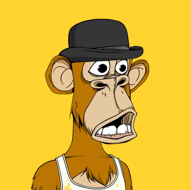 A Clockwork Orange ape says hi to #YellowArmy