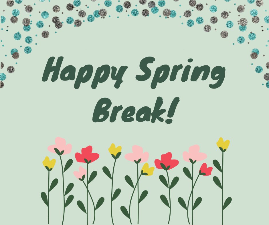 GoucherLibrary's tweet image. The Library will be open for Spring Break (March 21st - March 26th) at limited hours, 9am - 5pm Monday to Friday. We will resume normal hours on March 27th. Hope you all have a restful Spring Break!