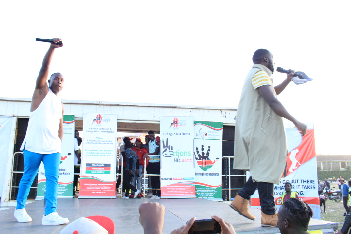 JitumeNation's tweet photo. #djshiti in his element spreading the word of peaceful coexistance peacefeul elections and vijana ku Jituma. 
#jitumenation #jitume https://t.co/wn2YedgpB4