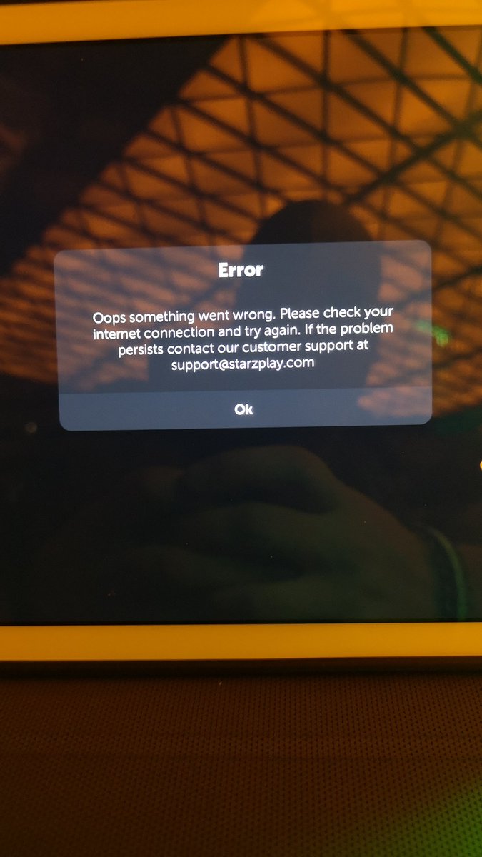 MikePatersonMus's tweet photo. @STARZPlayArabia what am I paying a subscription for if all I get is this.... https://t.co/2DF7jJmKTa