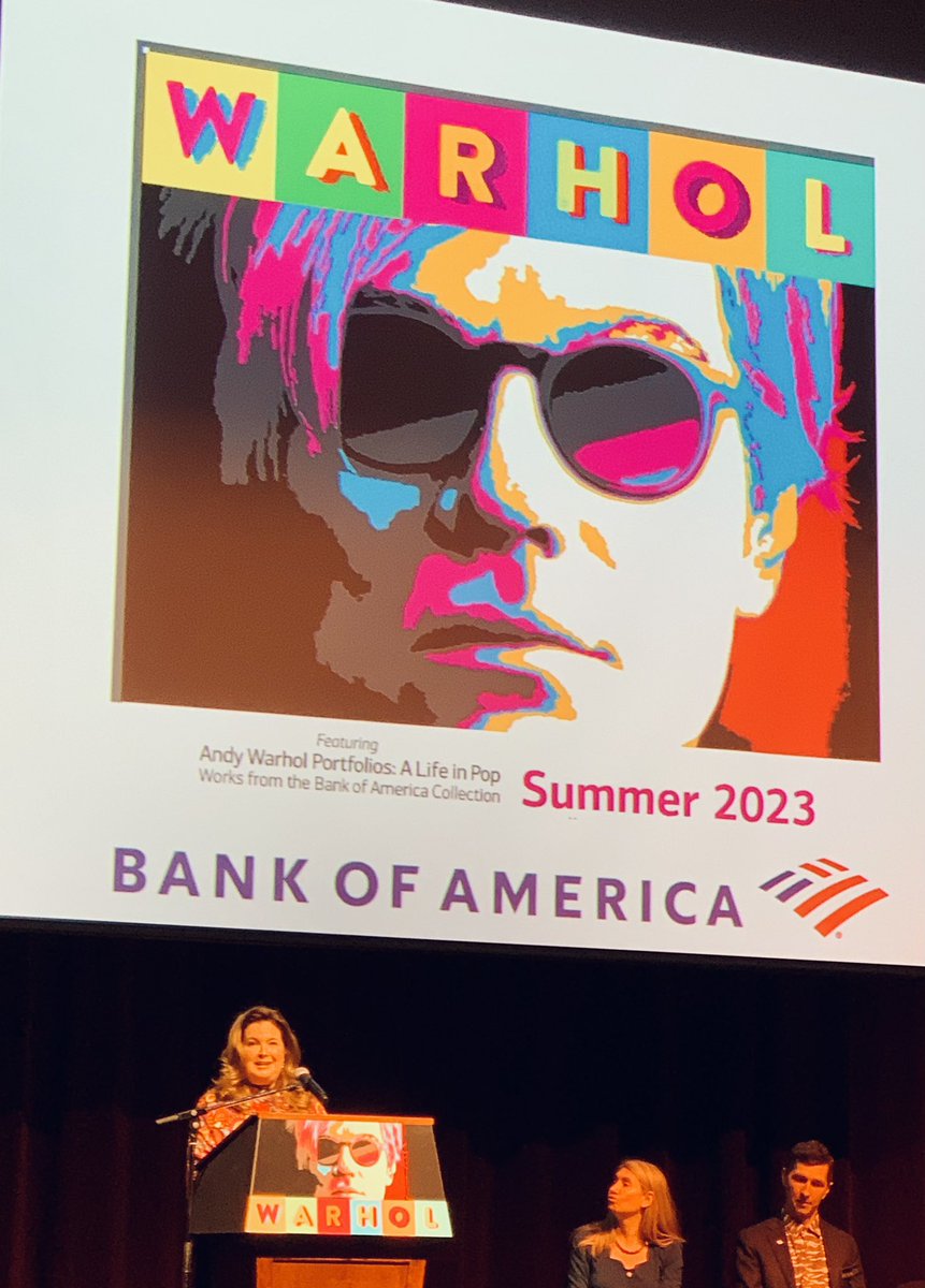 dood80's tweet photo. Great joining @RitaSolaCook as the Save The Date is announced when color will POP at @CarneyCleve @AtTheMAC with curated Andy Warhol works from the @BankofAmerica Art Collection Summer 2023 at @CollegeDuPage #icon #inspire https://t.co/gnIJSe5eow