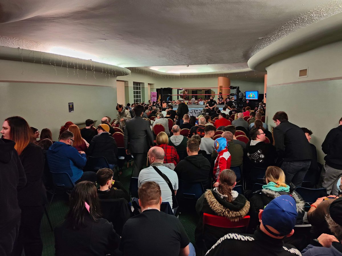 wrestlezone's tweet image. Packed house here tonight at @AbdnNorthern for the Regal Rumble 2022!