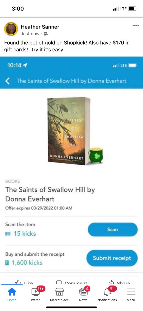 kellymatthews00's tweet photo. @Shopkick Found it @Shopkick #potofgold https://t.co/QbTdSX1WrX