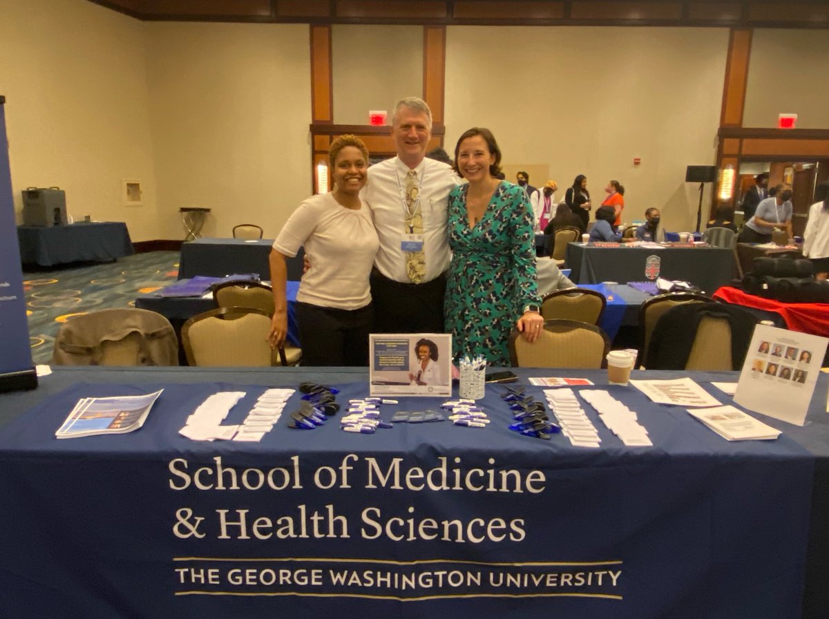 Chavon Onumah, MD,MEd,MPH (@chavononumah) on Twitter photo Great <a href="/HowardU/">Howard University</a> Residency Fair Day representing @gwsmhs <a href="/GWHospital/">GWHospital</a> #GME!
I’m inspired by the future MDs we met and kudos to the HUCM MS team that made it happen after a 2yr hiatus.
Pictured: #GWIMRes PD; GME Dean @GwUrology; <a href="/GWOBGYN/">GW Obstetrics & Gynecology</a> PD
#DEI #DiversityMatters Great <a href="/HowardU/">Howard University</a> Residency Fair Day representing @gwsmhs <a href="/GWHospital/">GWHospital</a> #GME!
I’m inspired by the future MDs we met and kudos to the HUCM MS team that made it happen after a 2yr hiatus.
Pictured: #GWIMRes PD; GME Dean @GwUrology; <a href="/GWOBGYN/">GW Obstetrics & Gynecology</a> PD
#DEI #DiversityMatters
