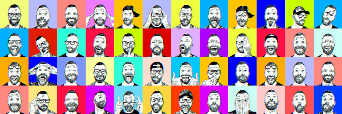 ran1era's tweet photo. @DropYourNFT 52nd Art Club is finally here🔥 52 emotional art selfies in color glitch technique ON SALE until April 1.🔥🤩 Get your collection: https://t.co/vfxfxIGf6r https://t.co/9ffT4S8ODG