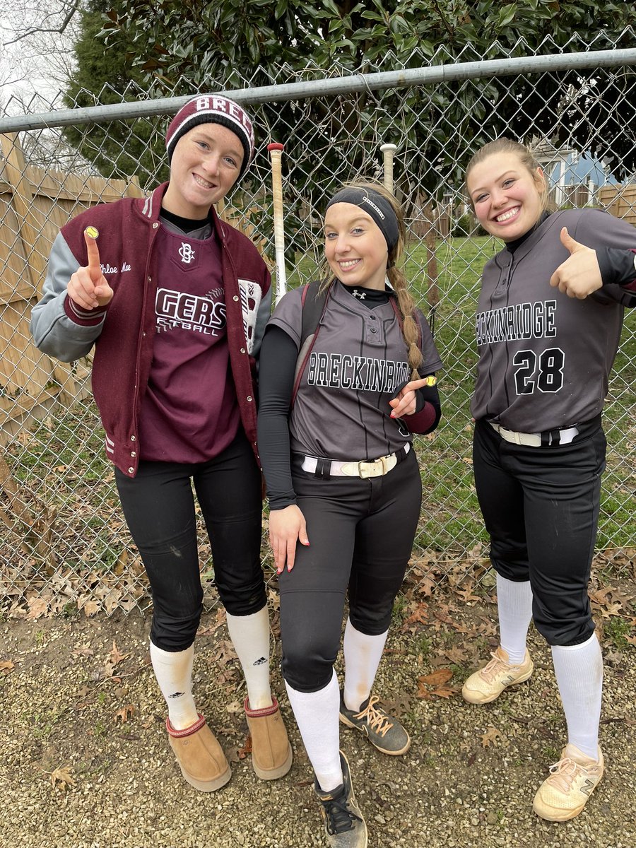 BCLadyTigersSo1's tweet photo. Players of the Game this morning vs Christian Co. Offensive Co-Players of the Game: @morgantabor8 &amp; @Hannah_Carter07. Defensive Player of the Game: @chlomaeee with a couple of diving saves in centerfield. https://t.co/6rlXAirpUO