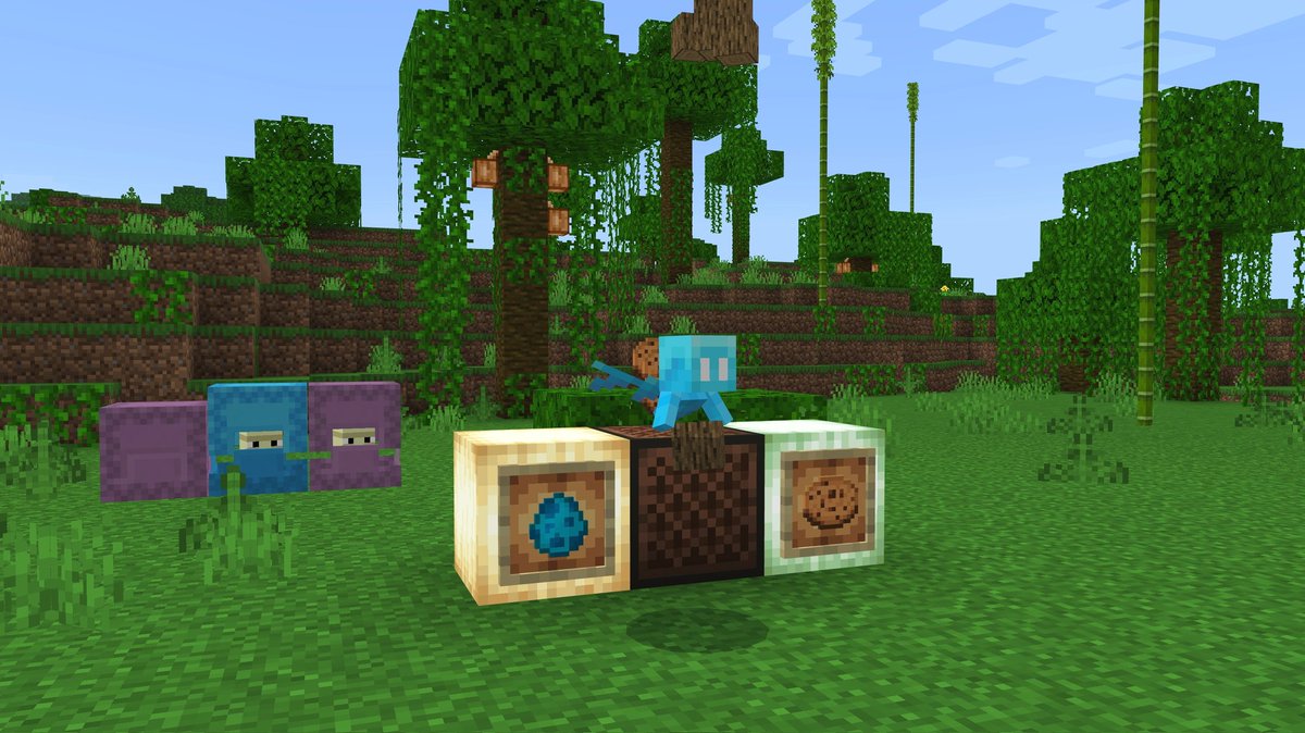 Wusstet ihr von den neuen mobs in <a href="/Minecraft/">Minecraft</a> Bedrock. Er ist ja mal mega cute aus.
